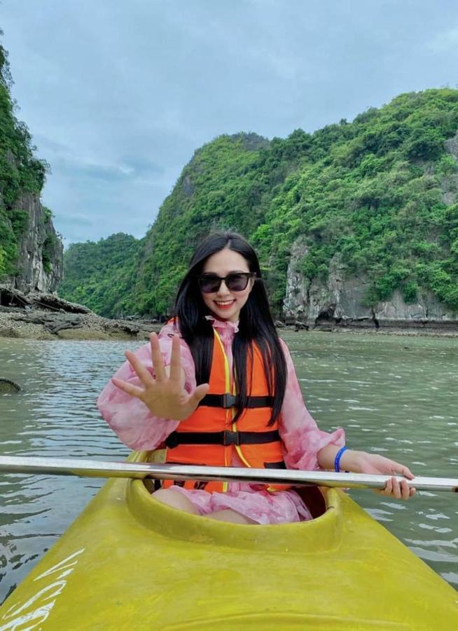 Nhat Anh Hotel Cat Ba Dong Khe Sau Bagian luar foto