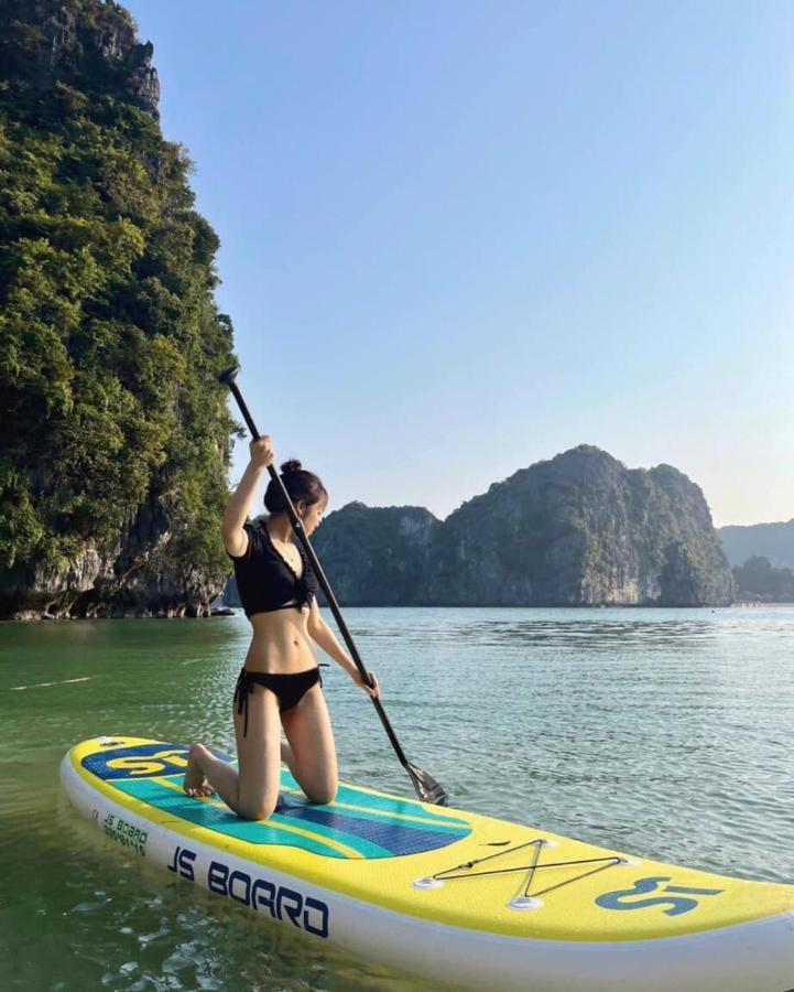 Nhat Anh Hotel Cat Ba Dong Khe Sau Bagian luar foto