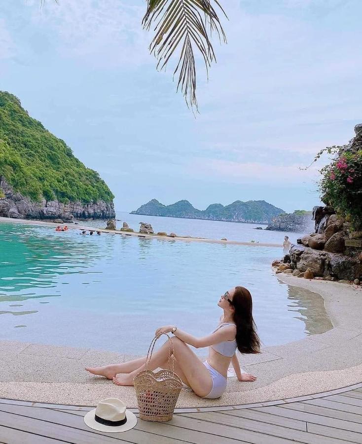 Nhat Anh Hotel Cat Ba Dong Khe Sau Bagian luar foto