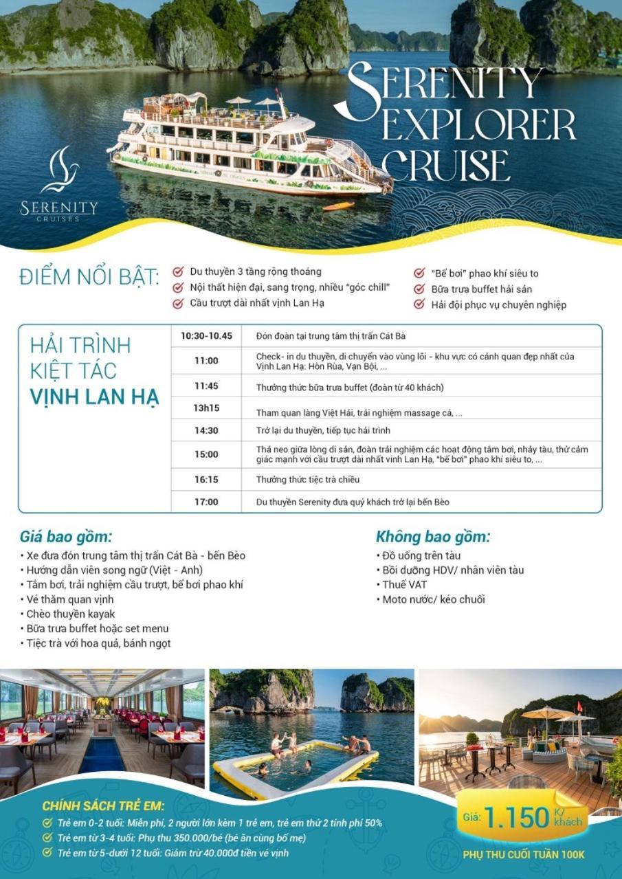 Nhat Anh Hotel Cat Ba Dong Khe Sau Bagian luar foto
